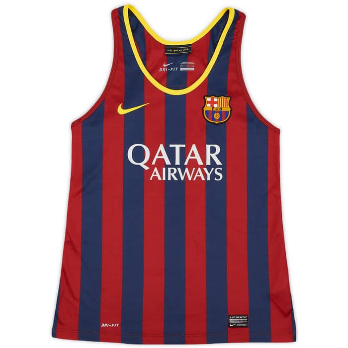 2013-14 Barcelona Nike Basketball Vest - 9/10 - (S)