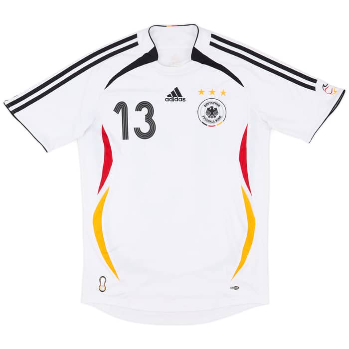 2005-07 Germany Home Shirt Ballack #13 - 9/10 - (S)