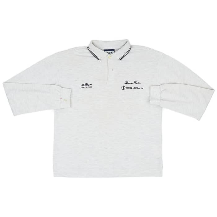 2002-03 Brescia Umbro Polo L/S Shirt - 6/10 - (M)