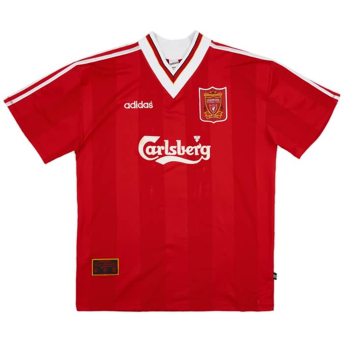 1995-96 Liverpool Home Shirt Fowler #23 - 6/10 - (XXL)