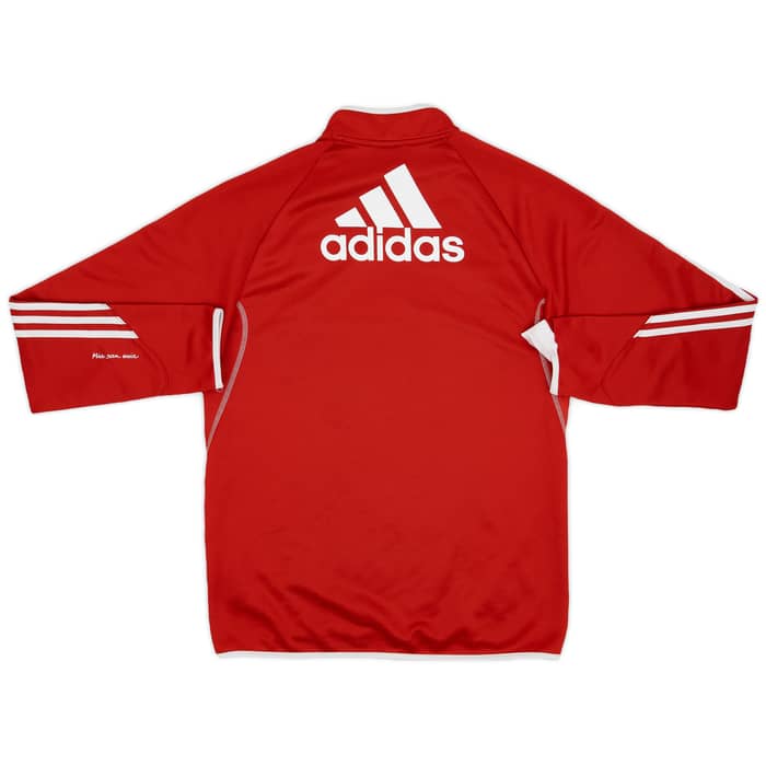 2013-14 Bayern Munich adidas 1/4 Zip Training Top - 8/10 - (M)