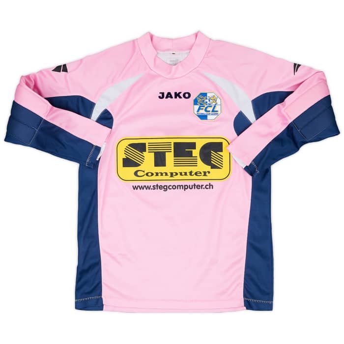 2005-06 FC Luzern GK Shirt Zibung #1 - 8/10 - (S)