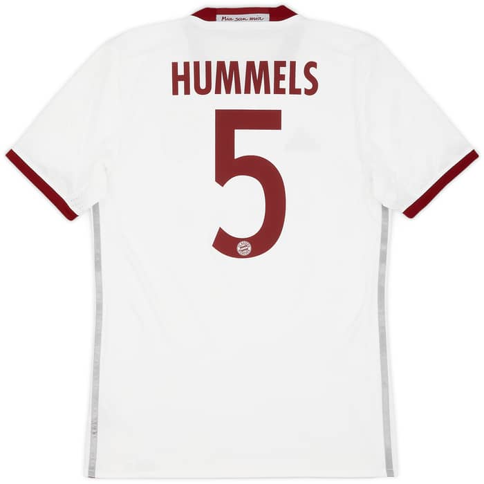 2016-17 Bayern Munich Third Shirt Hummels #5 - 9/10 - (S)