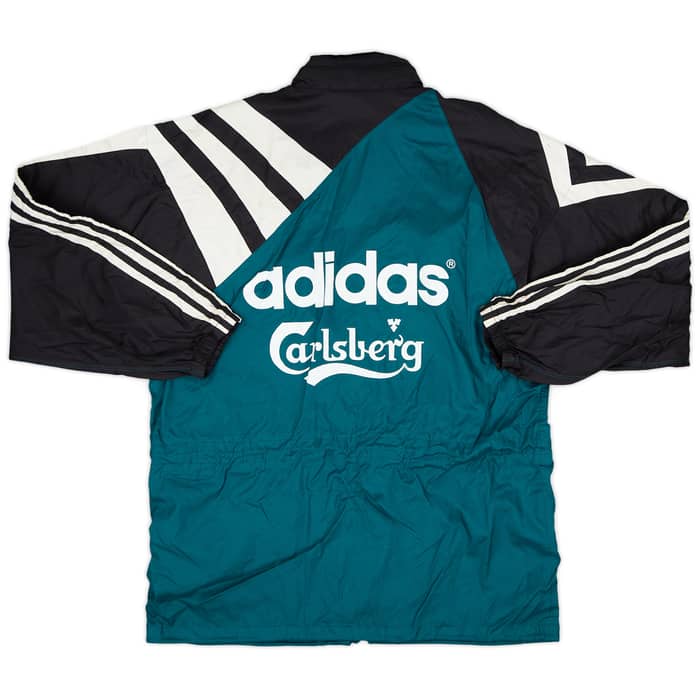 1995-96 Liverpool adidas Rain Jacket - 6/10 - (S)