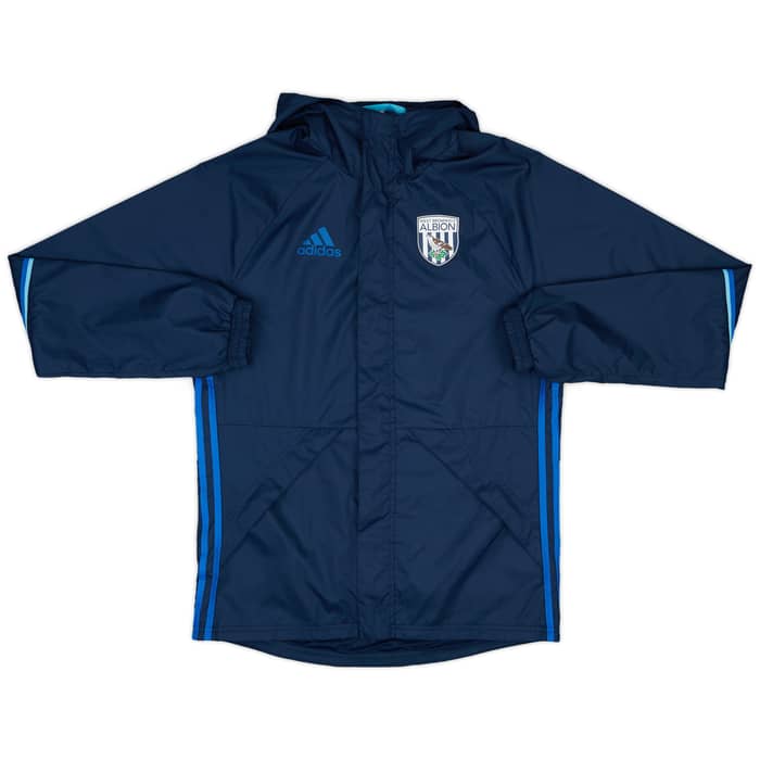2016-17 West Brom adidas Hooded Rain Jacket - 10/10 - (S)