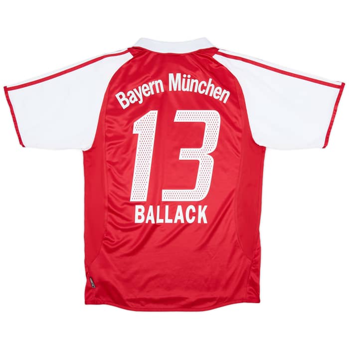 2003-04 Bayern Munich Home Shirt Ballack #13 - 9/10 - (S)