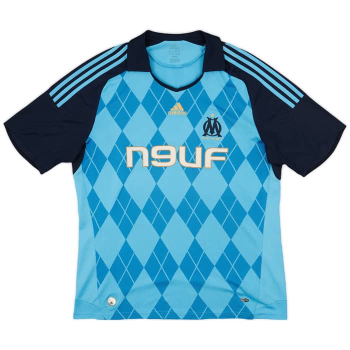 2008-09 Olympique Marseille Away Shirt Ben Arfa #20 - 8/10 - (XL)