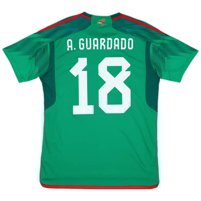2022-23 Mexico Home Shirt A.Guardado #18 - As New