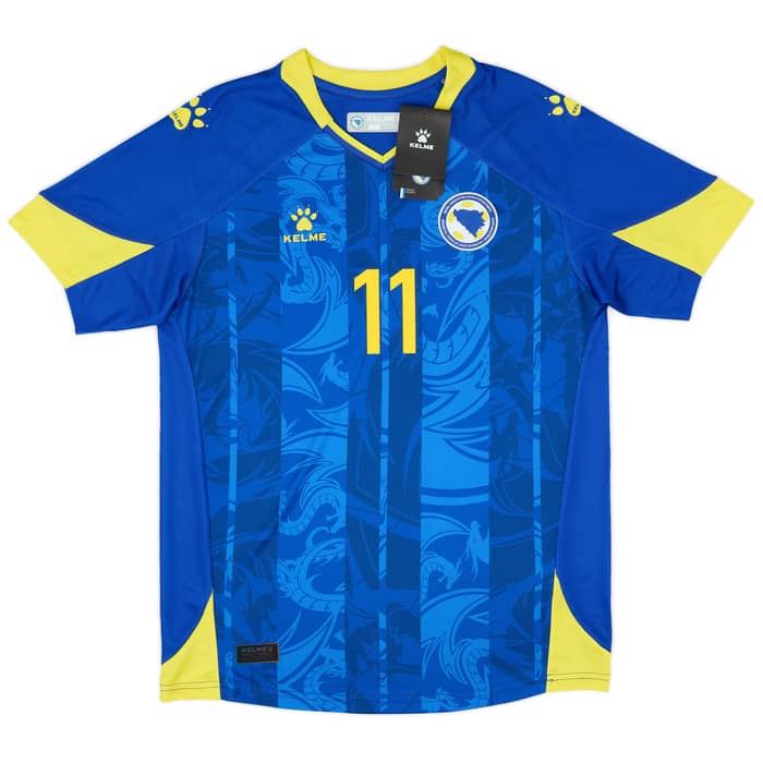 2023-24 Bosnia & Herzegovina Home Shirt Dzeko #11