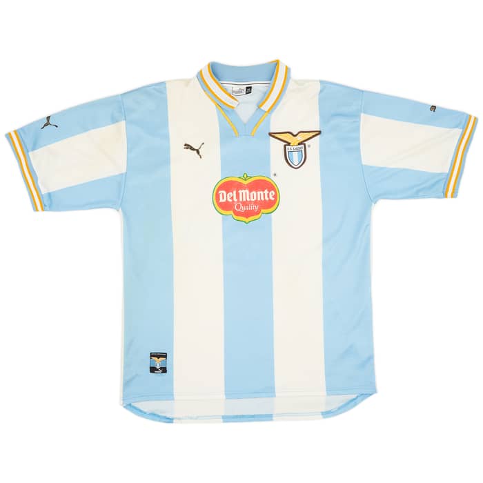 1999-00 Lazio European Home Shirt Nesta #13 - 6/10 - (XL)