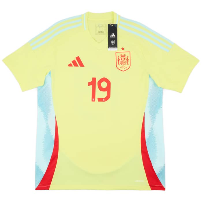 2024-25 Spain Away Shirt Lamine Yamal #19