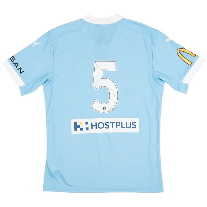 2020-21 Melbourne City Player Issue Home Shirt # - 9/10