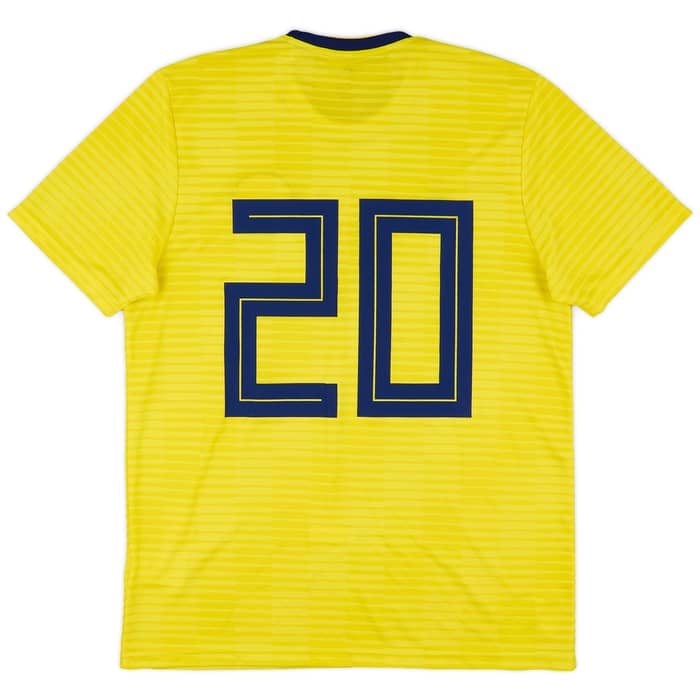 2017-18 Scotland Away Shirt #20 - 8/10 - (L)