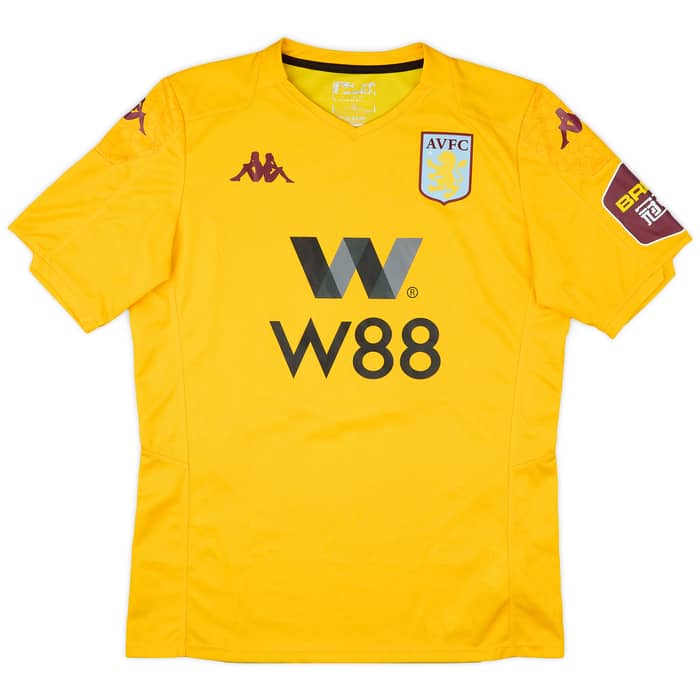 2019-20 Aston Villa S/S GK Shirt Heaton #1 - 8/10 - (M)