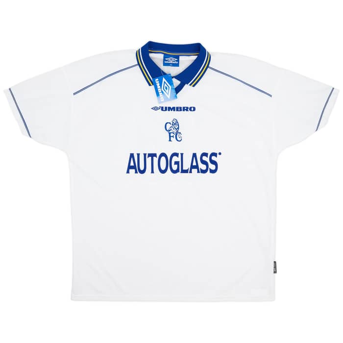 1998-00 Chelsea Away Shirt Zola #25 (XXL)