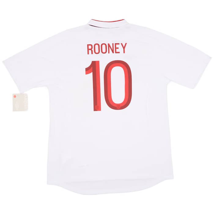 2012-13 England Home Shirt Rooney #10 (XL)