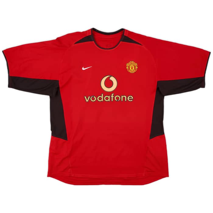 2002-04 Manchester United Home Shirt v.Nistelrooy #10 - 7/10 - (XXL)