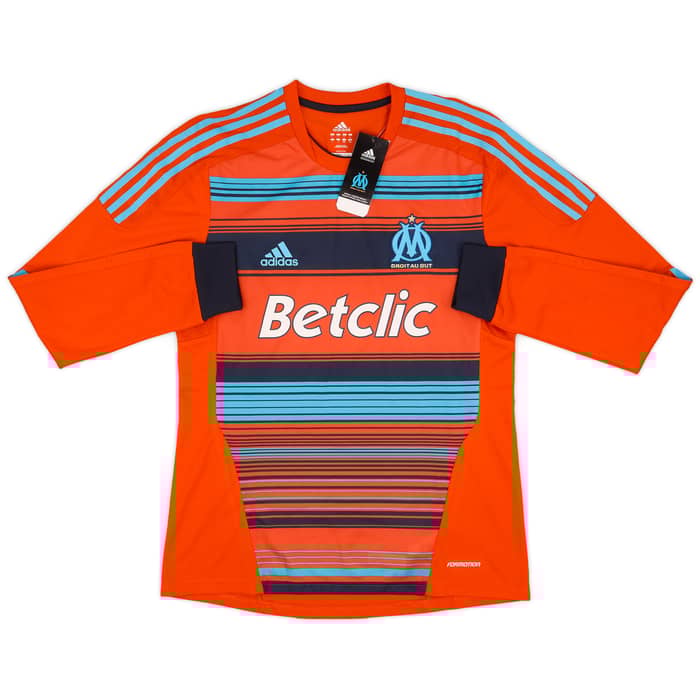 2011-12 Olympique Marseille Player Issue Formotion Third L/S Shirt Lucho #8 (L)