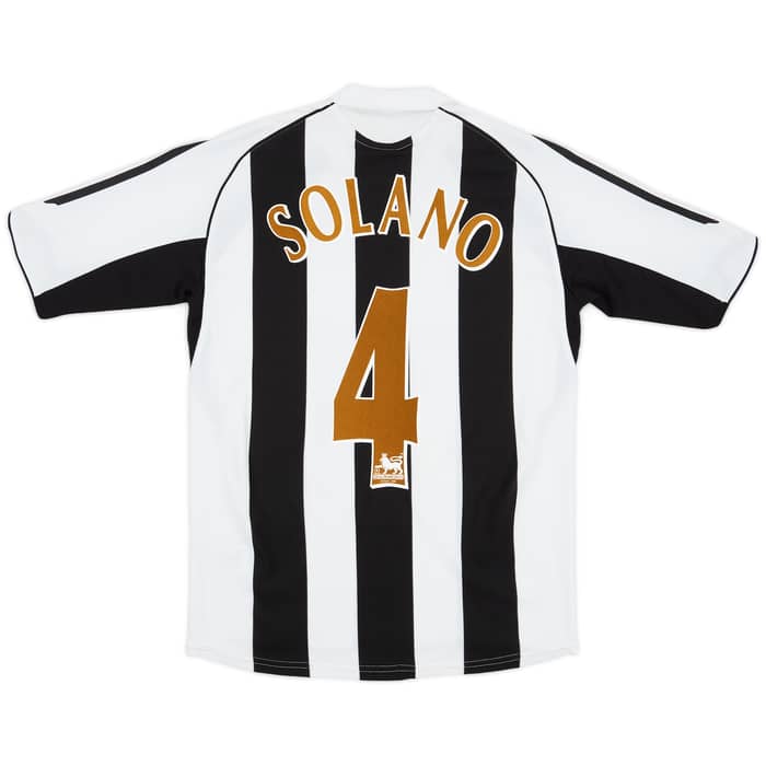 2005-07 Newcastle Home Shirt Solano #4 - 7/10 - (S)