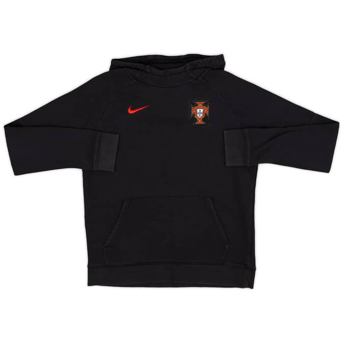 2020-21 Portugal Nike Hooded Sweat Top - 9/10 - (XL.Boys)