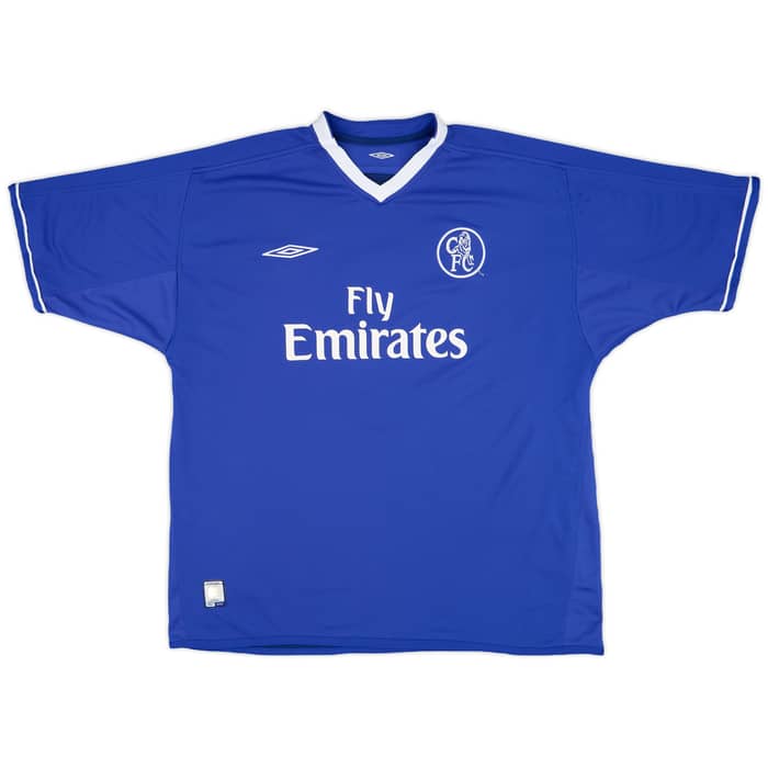 2003-05 Chelsea Home Shirt Desailly #6 - 7/10 - (L)