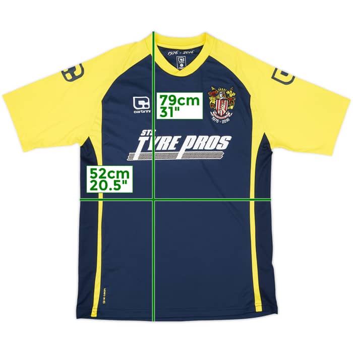 2016-17 Stevenage Away Shirt - 10/10 - (L)