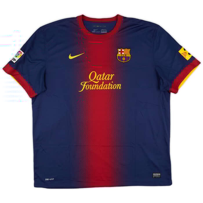 2012-13 Barcelona Home Shirt Messi #10 - 9/10 - (XXL)