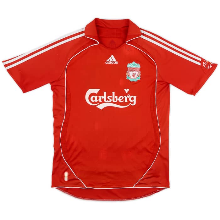 2006-08 Liverpool Home Shirt Alonso #14 - 5/10 - (S)
