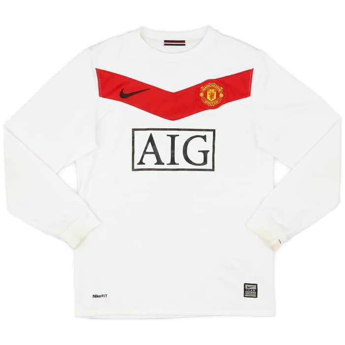 2009-10 Manchester United GK Shirt - 6/10 - (M.Boys)