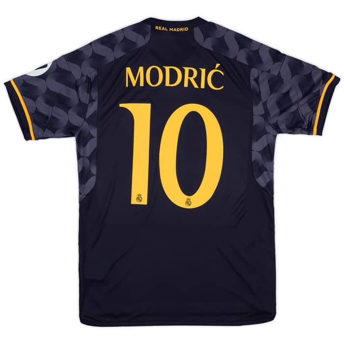 2023-24 Real Madrid Away CL Shirt Modric #10 - 9/10 - (M)