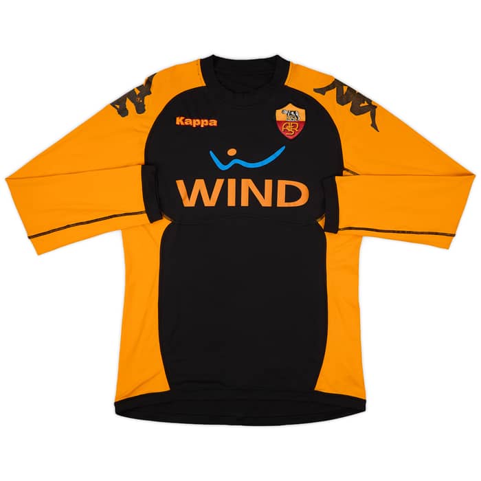 2010-11 Roma Third L/S Shirt Adriano #8 - 6/10 - (XL)