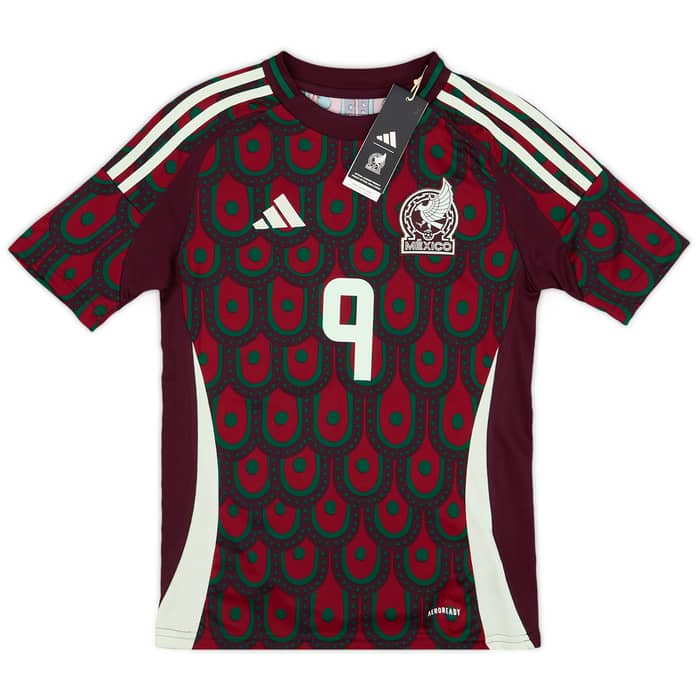 2024-25 Mexico Home Shirt Raul #9 (KIDS)