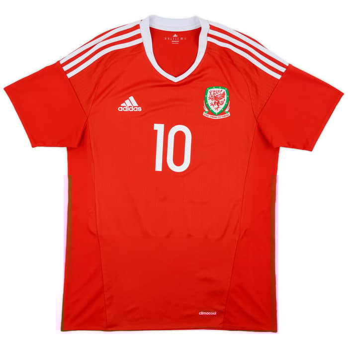 2016-17 Wales Home Shirt Ramsey #10 - 8/10 - (M)