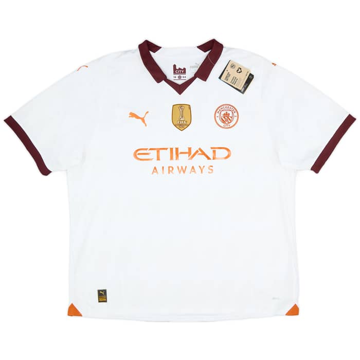 2023-24 Manchester City Away Shirt Haaland #9 (XXL)