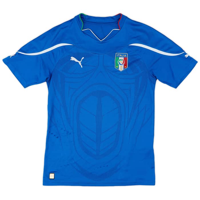 2010-12 Italy Home Shirt - 5/10 - (XL.Boys)