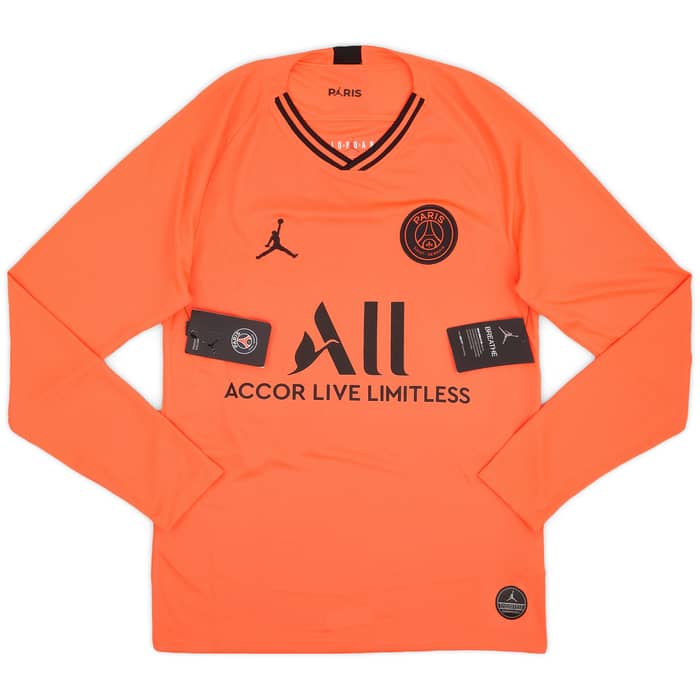 2019-20 Paris Saint-Germain Away L/S Shirt Neymar Jr #10 (S)