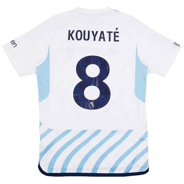 2023-24 Nottingham Forest Match Issue Away Shirt Kouyate #8