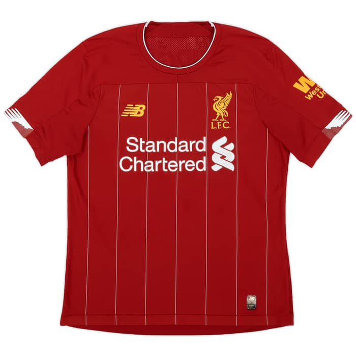 2019-20 Liverpool Home Shirt Virgil #4 - 5/10 - (S)