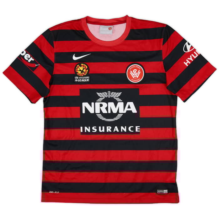 2014-15 Western Sydney Wanderers Home Shirt - 8/10 - (L)