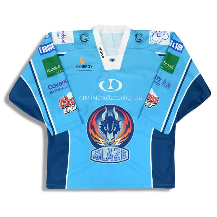 2011-12 Coventry Blaze Weaver #14 Rhino Jersey (Home) 3XL