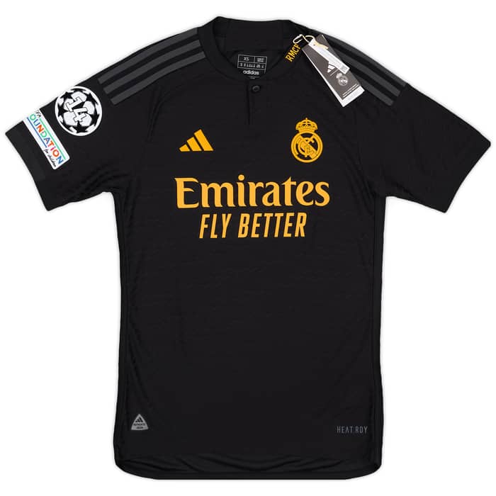 2023-24 Real Madrid Authentic Third CL Shirt Modric #10 (XS)