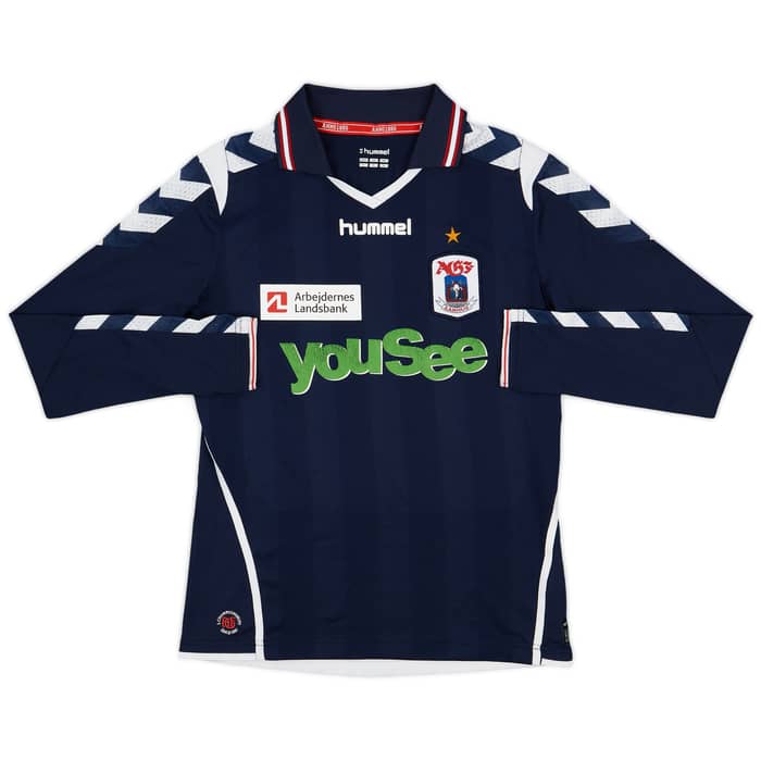 2012-13 AGF Aarhus Away L/S Shirt - 7/10 - (S)