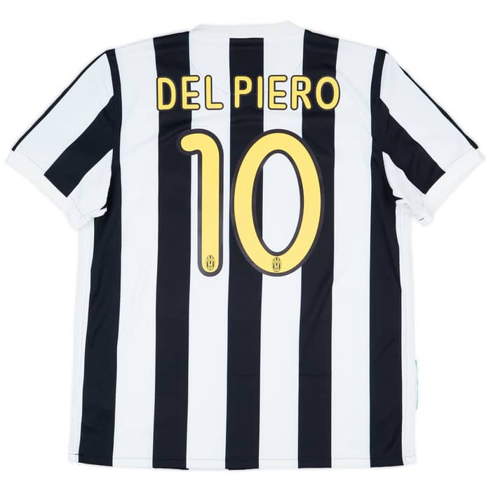 2009-10 Juventus Home Shirt Del Piero #10 - 9/10 - (L)