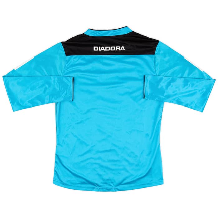 2015-16 Italy Diadora Referee L/S Shirt - 8/10 - (S)