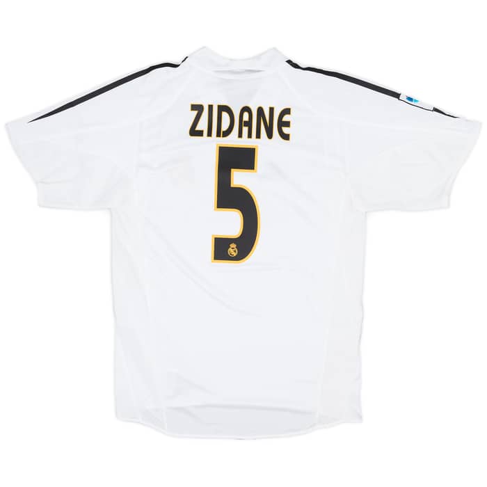 2004-05 Real Madrid Home Shirt Zidane #5 (S)