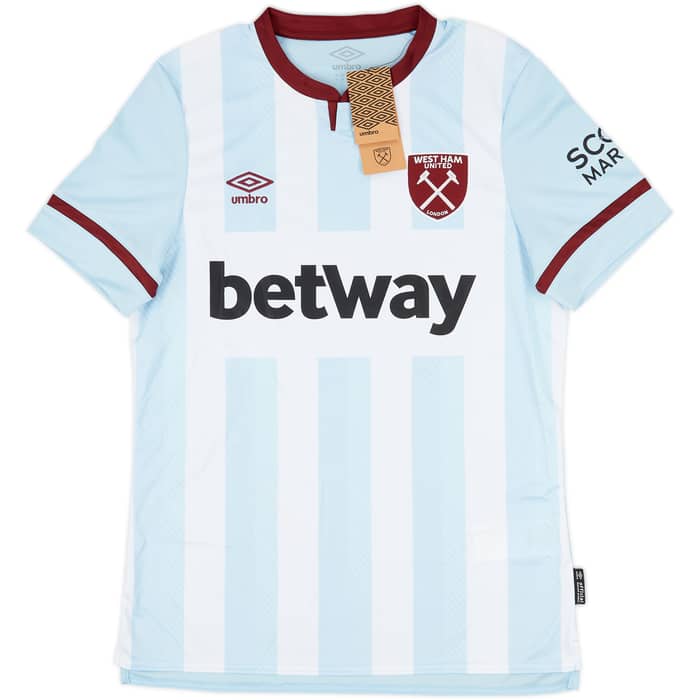 2021-22 West Ham Away Shirt Rice #41 (M)