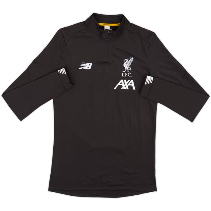 2019-20 Liverpool New Balance 1/4 Zip Sweat Top - 8/10 - (S)