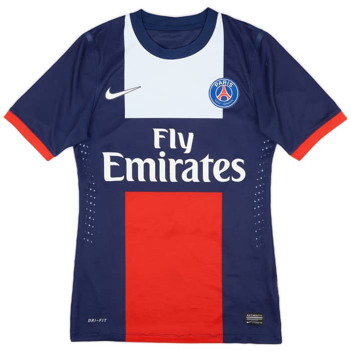 2013-14 Paris Saint-Germain Player Issue Home Shirt Beckham #32 - 8/10 - (S)