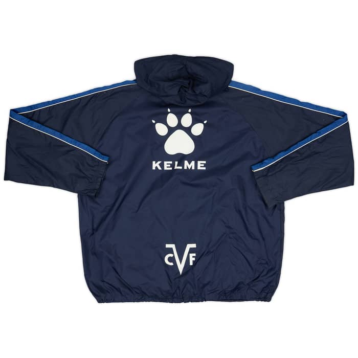 1999-00 Villarreal Kelme Hooded Rain Jacket - 8/10 - (XXL)