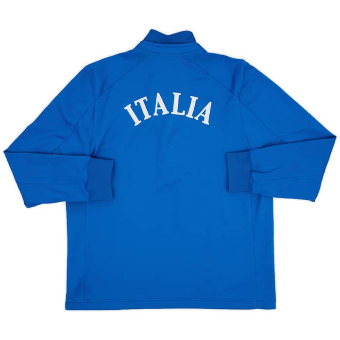 2004-06 Italy Player Issue Puma 1/2 Zip Drill Top - 8/10 - (XL)